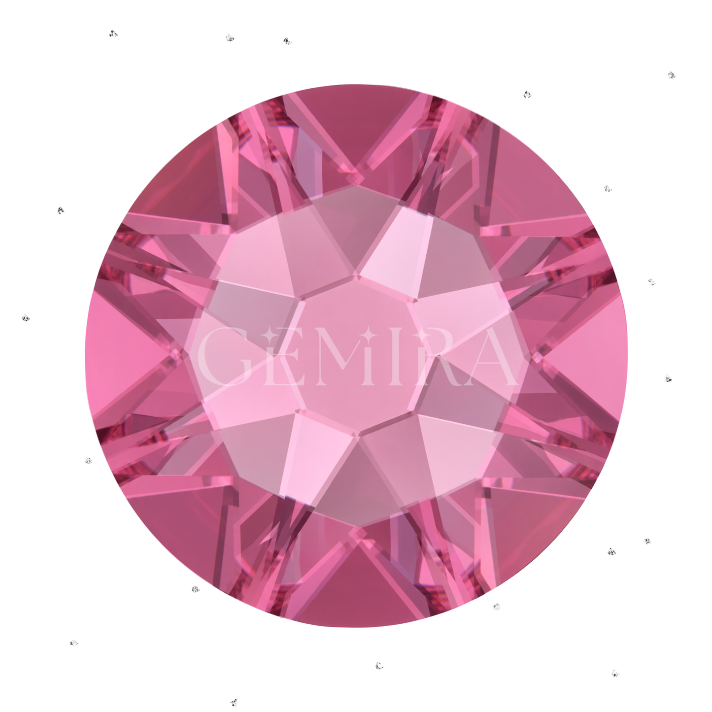 Berry Pink Tooth Gem Crystals