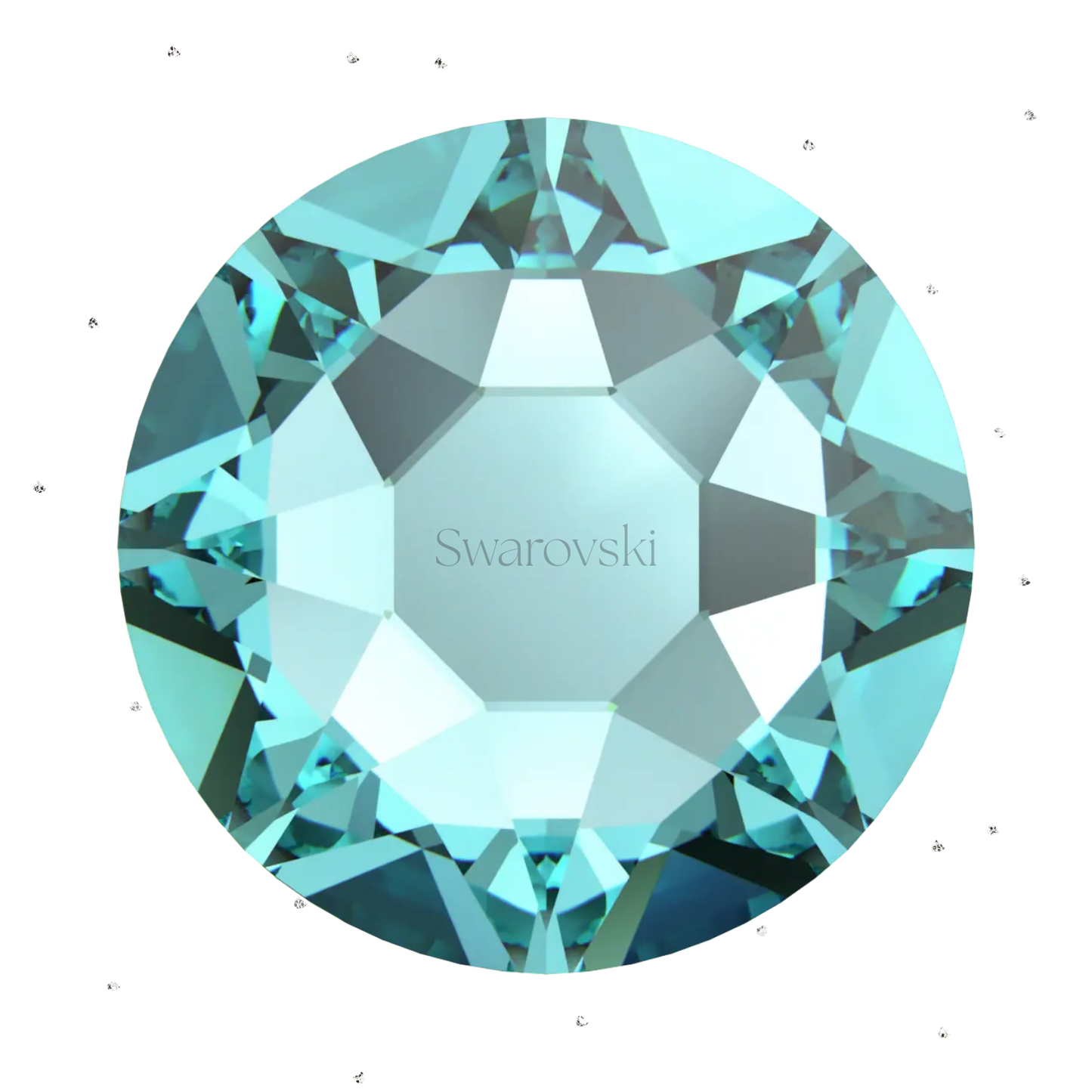 Light Turquoise Austrian Crystal Gems