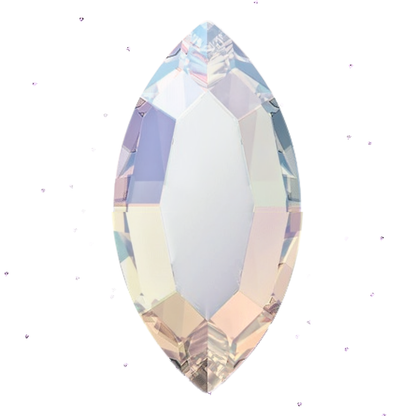 iridescent oval butterfly wing tooth gem crystal lead free tooth gems 