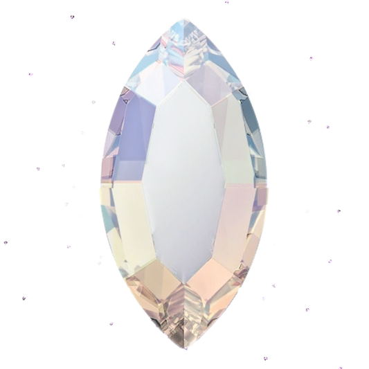 iridescent oval butterfly wing tooth gem crystal lead free tooth gems 
