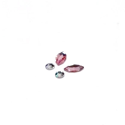 Navette Soft Pink Tooth Gems