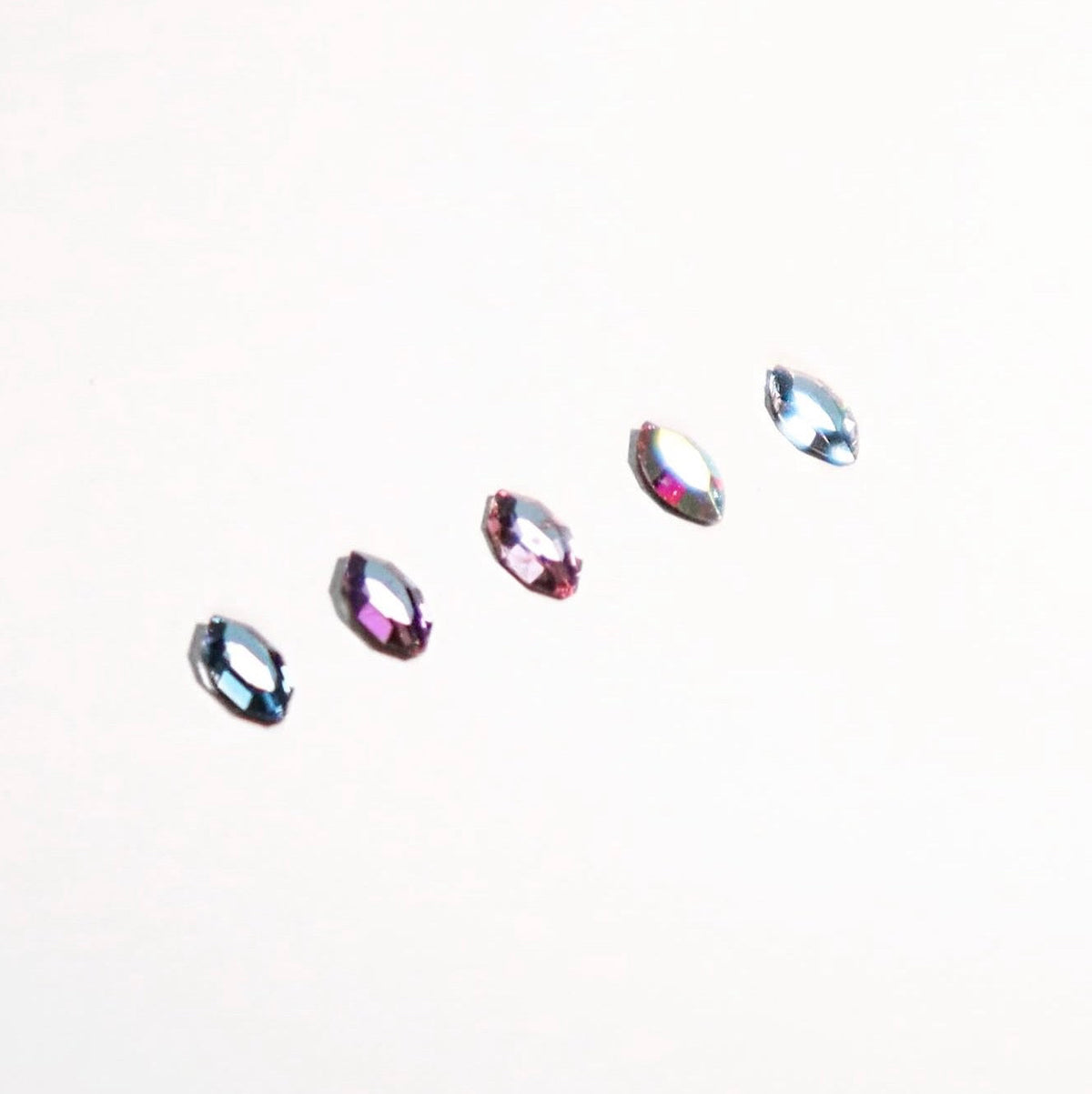 Amethyst Navette Crystal Tooth Gems