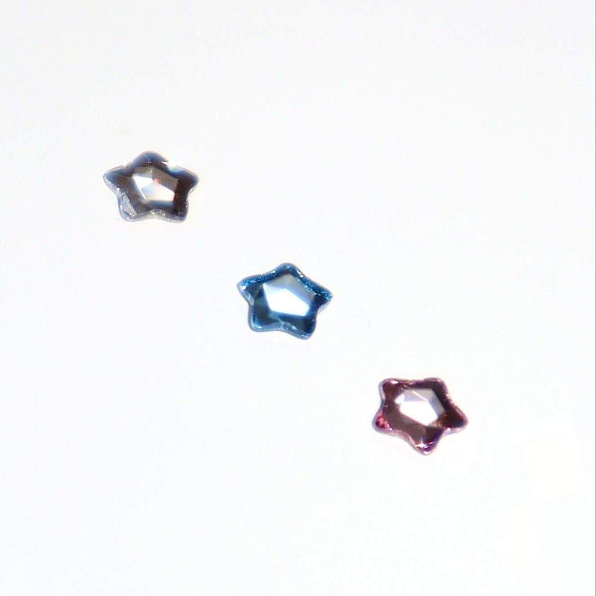 Azure Blue Flower Tooth Gem Crystals