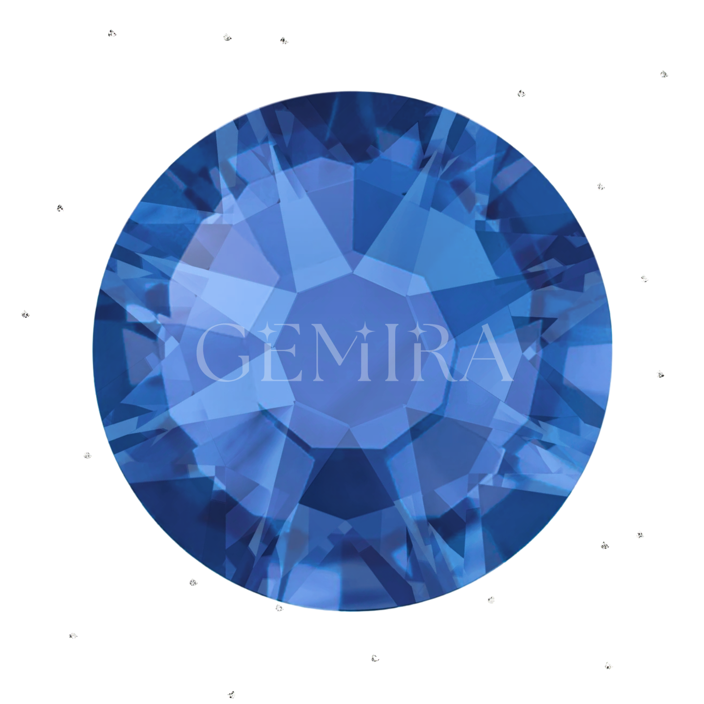 Royal Blue Tooth Gem Crystals