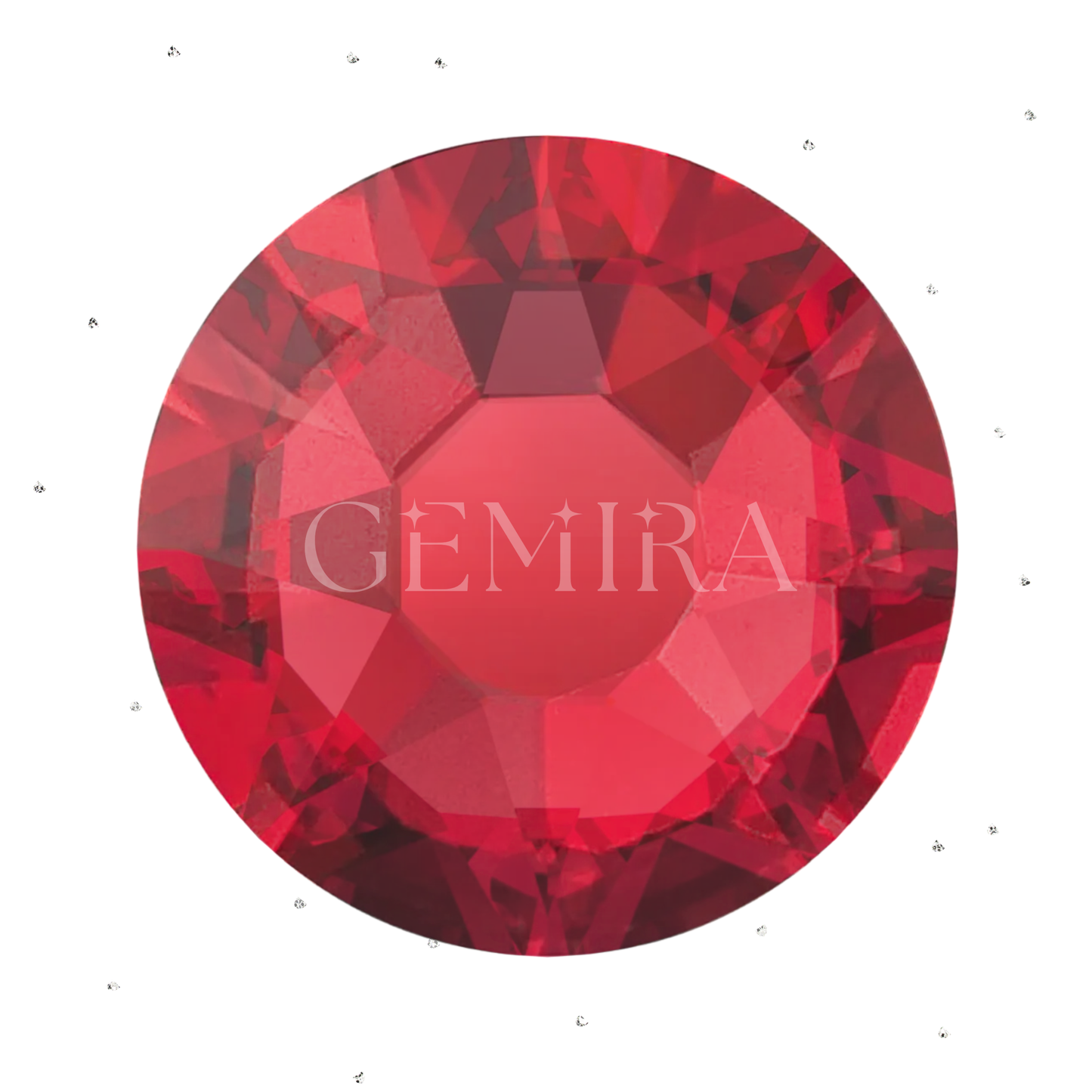 Cherry Red Tooth Gem Crystals