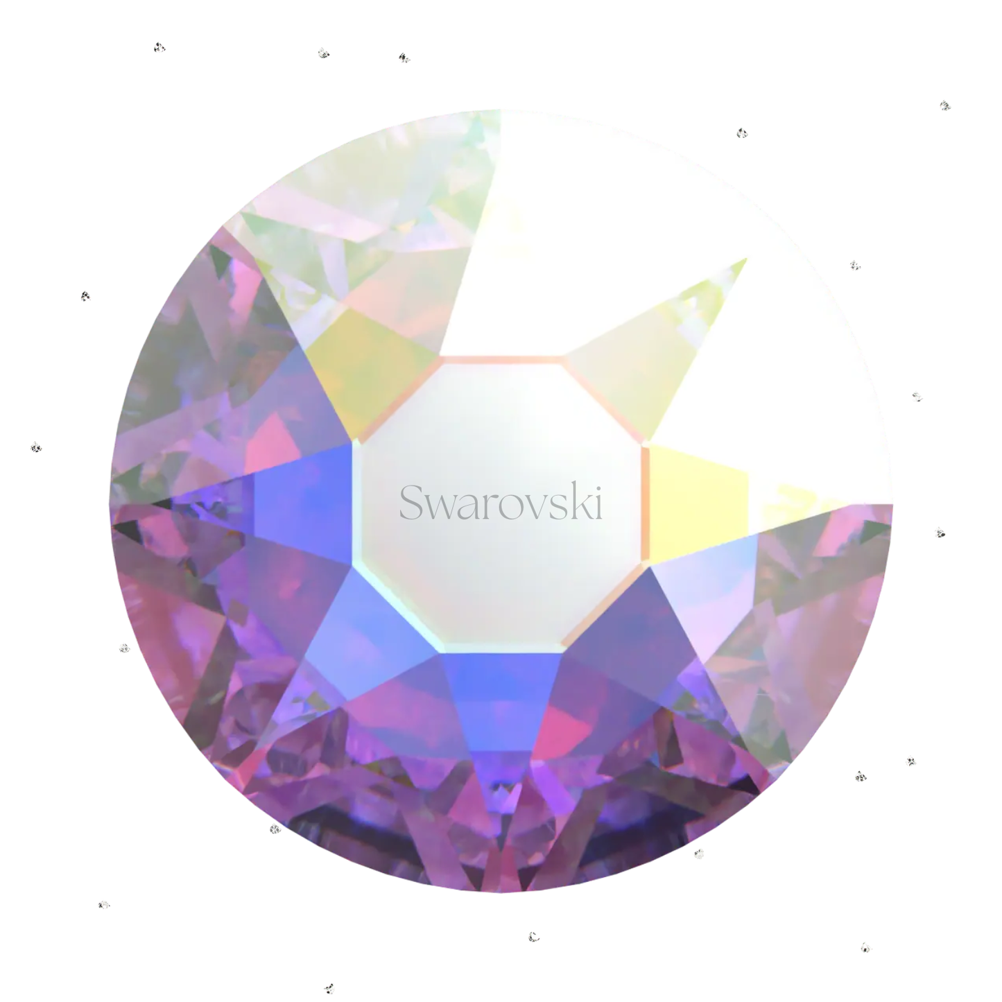Crystal AB Austrian Crystal Gems - Swarovski